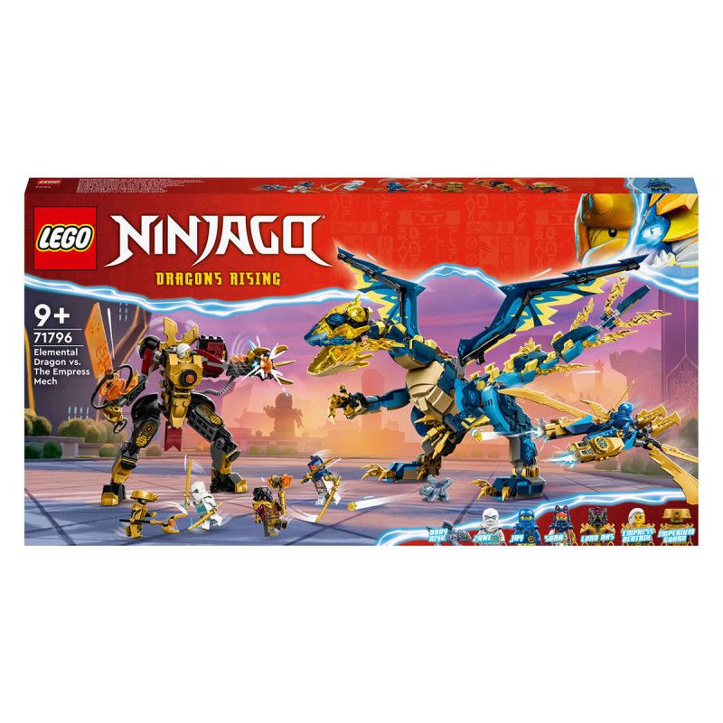 Lego - 71796 LEGO Ninjago Element Dragon Vs. The Mecha of the Empress 71796