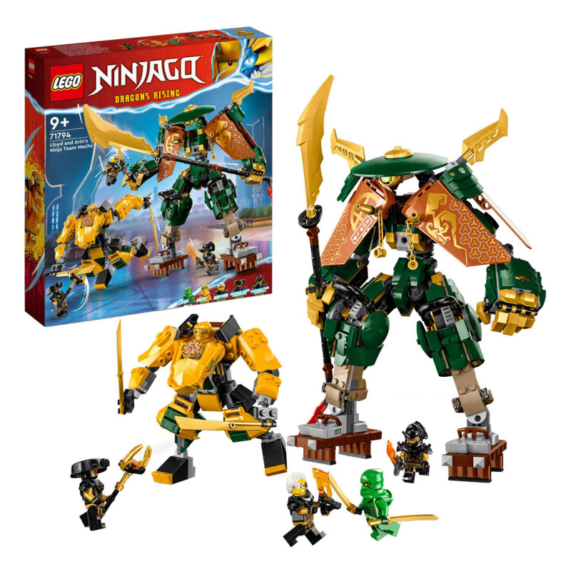 Lego - 71794 LEGO Ninjago Lloyd and Arin's Ninja Squad Mech 71794