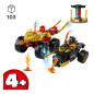 Lego - 71789 LEGO Ninjago Kai and Ras' Duel Between Car and Motorcycle 71789