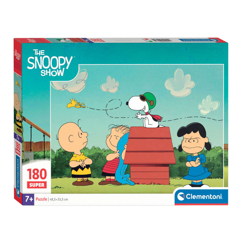 Clementoni Jigsaw Puzzle Peanuts Snoopy, 180pcs. 29065