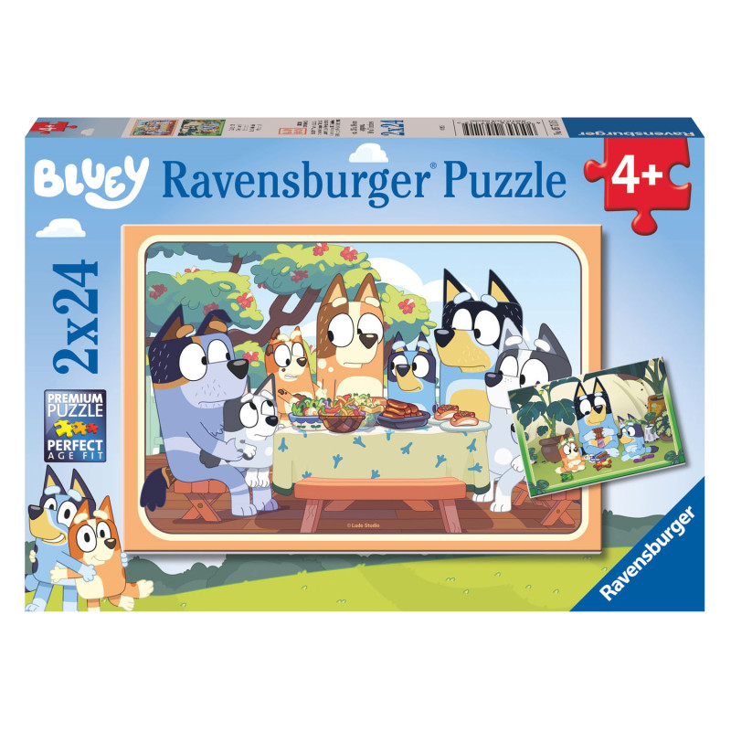 Ravensburger - Bluey Jigsaw Puzzle 2x24pcs. 57115