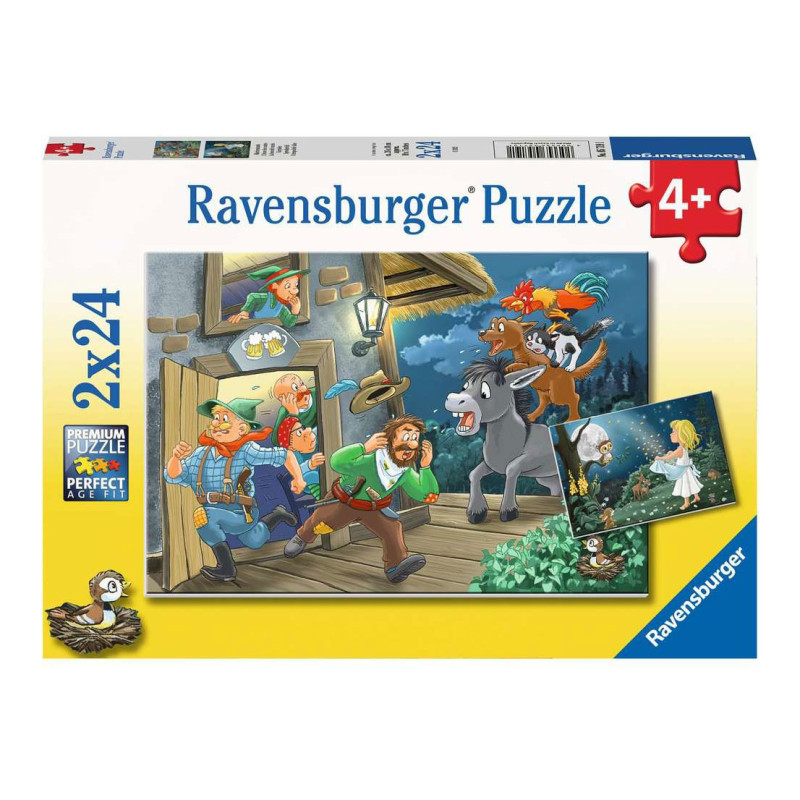 Ravensburger - Fairy tales Jigsaw puzzle, 2x24 pcs. 57191
