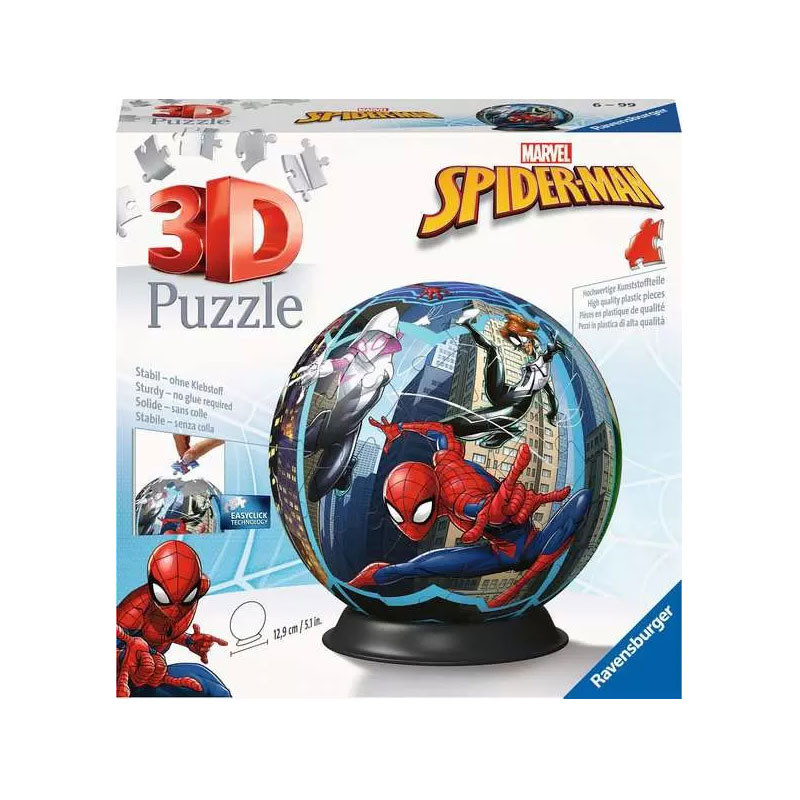 Ravensburger - Spiderman 3D Puzzle, 72pcs. 115631