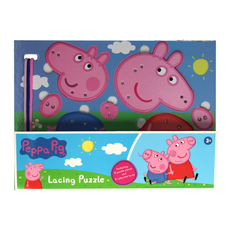 Wins Holland - Lacing puzzle Peppa Pig PU55
