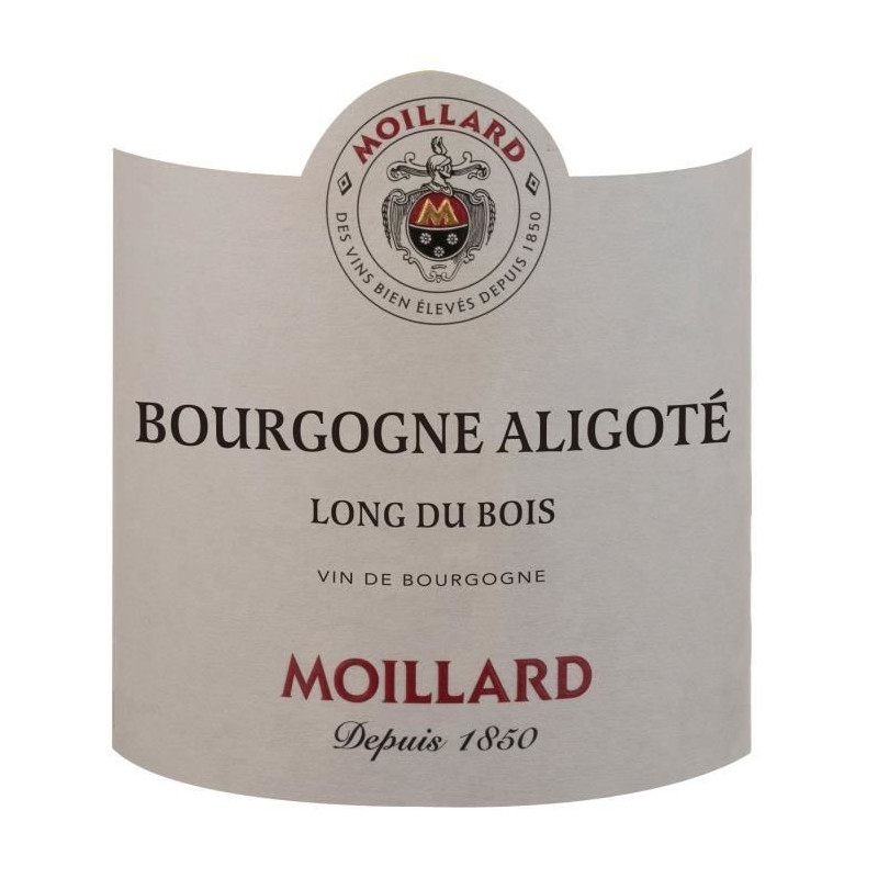 Moillard Long Du Bois 2022 Bourgogne Aligoté - Vin blanc de Bourgogne