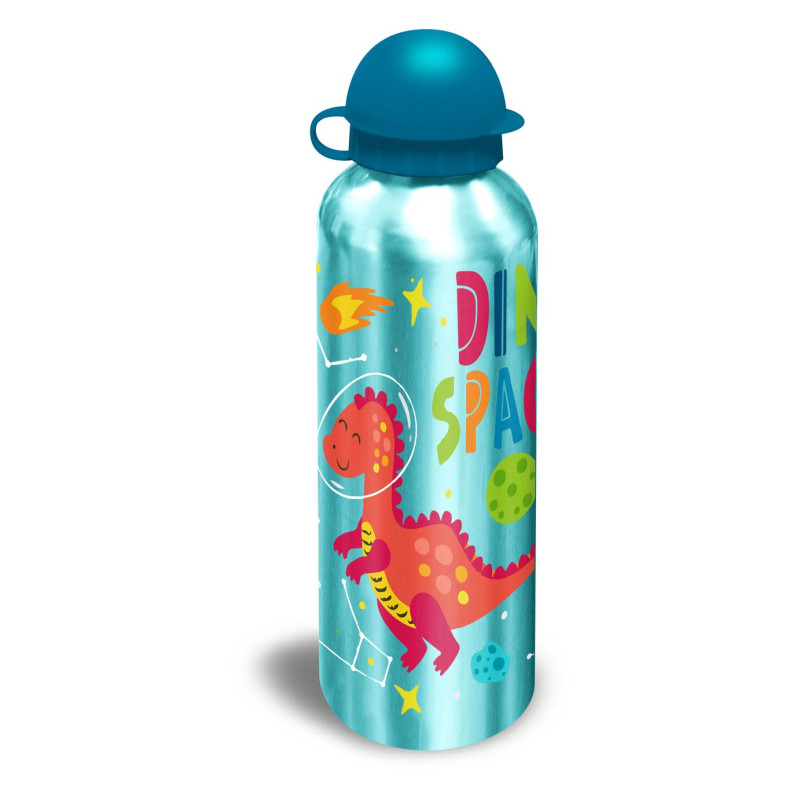 Kids Licensing - Dino in Space Aluminum Drinking Bottle, 500ml. KL11326