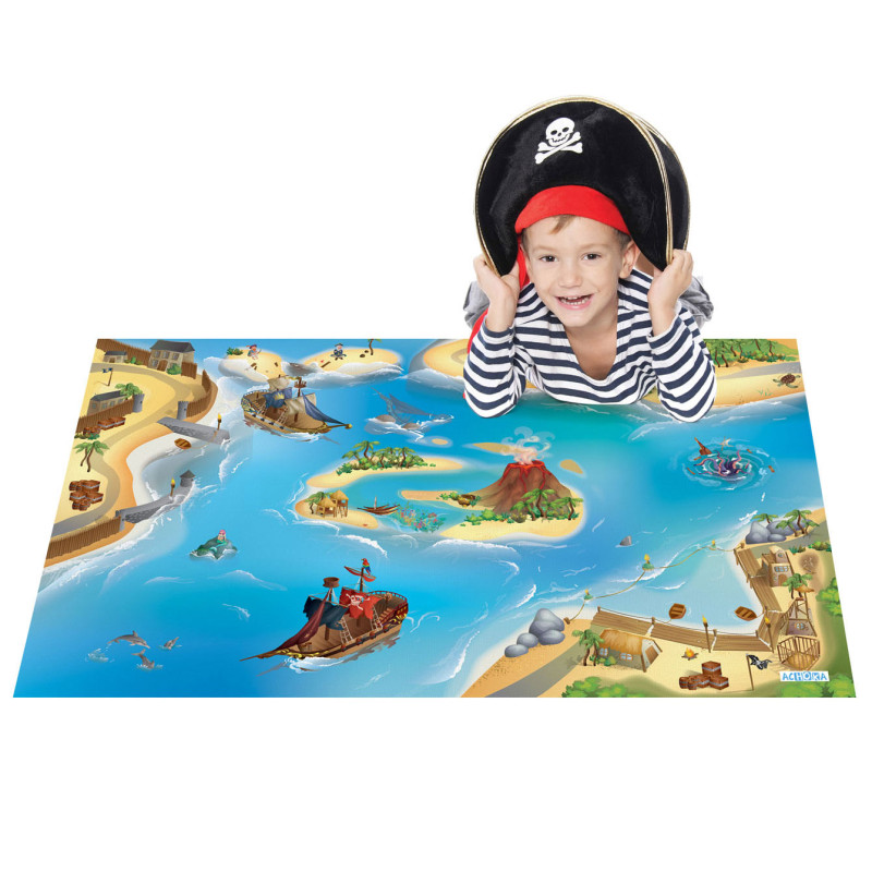 Achoka - Play mat Pirate, 100x150cm 11221-E2