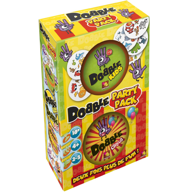 ASMODEE Jeu du Dobble Party Pack