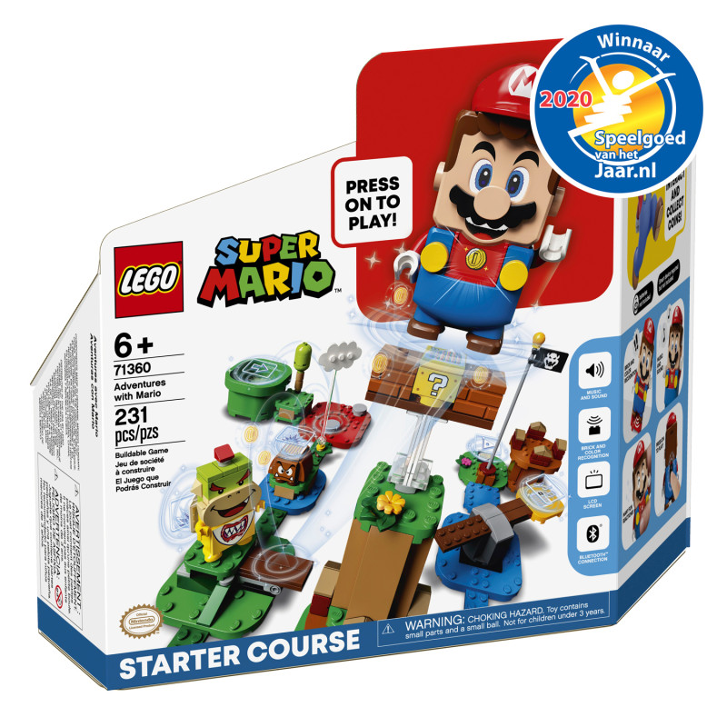Lego - LEGO Super Mario 71360 Adventures with Mario Starter Set 71360