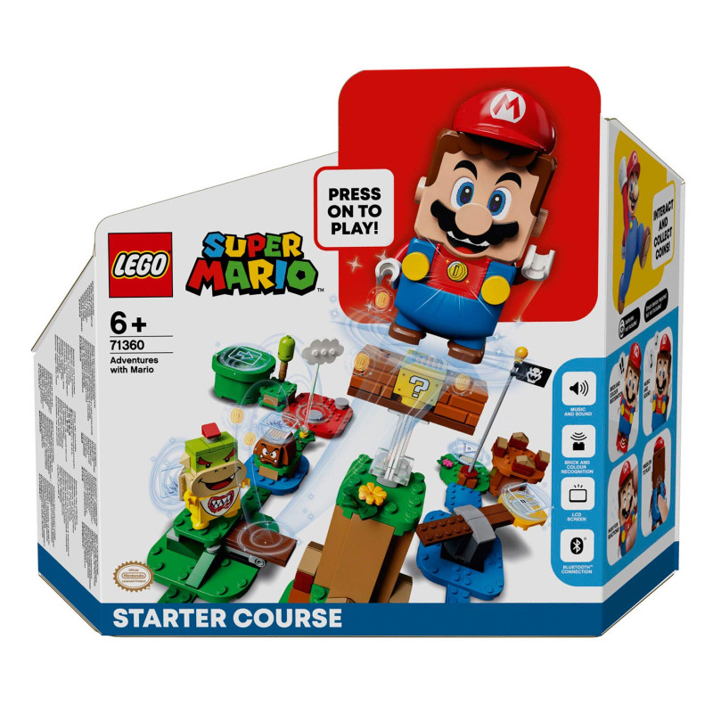 Lego - LEGO Super Mario 71360 Adventures with Mario Starter Set 71360