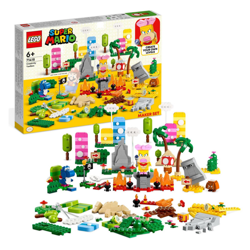 Lego - 71418 LEGO Super Mario Maker's Set: Creative Toolbox 71418