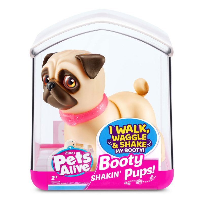 ZURU Pets Alive Booty Shakin' Pups - Pug 9530