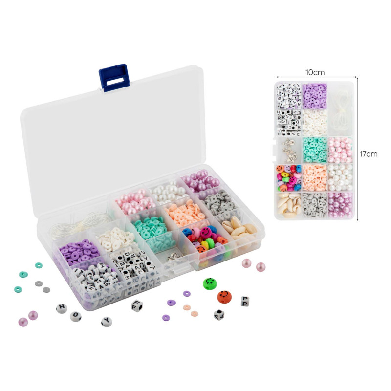 Grafix - Bead sets Beads in Box, 12 sets of beads 240021
