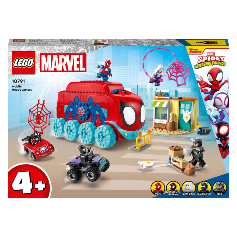 Lego - LEGO Marvel 10791 Team Spidey's Mobile HQ 10791