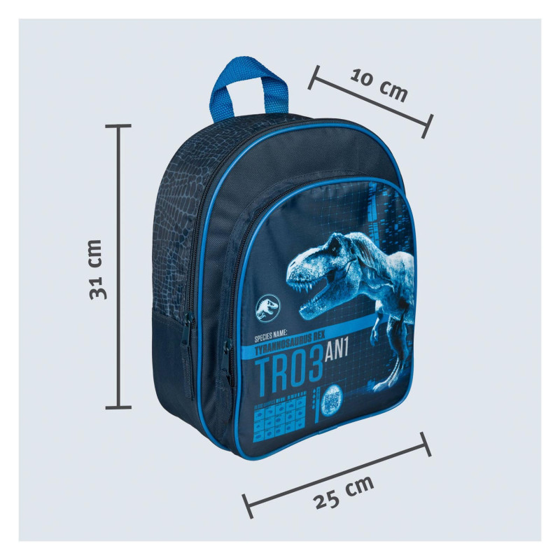Undercover Jurassic World Backpack with Front Pocket JURP7601