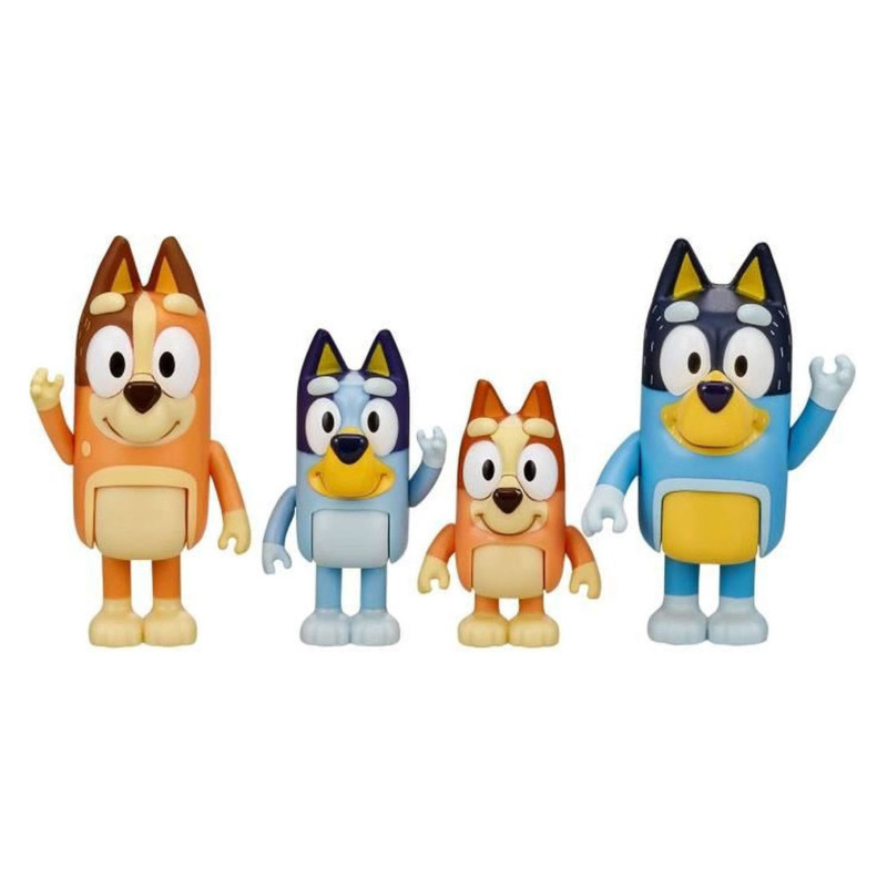 Spectron - Bluey Family Play Figures, 4pcs. MS13014
