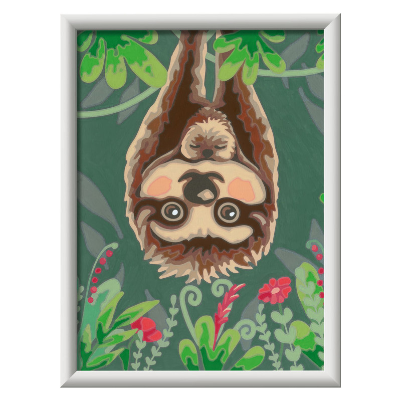 Ravensburger Painting by Numbers - Sloth 235810