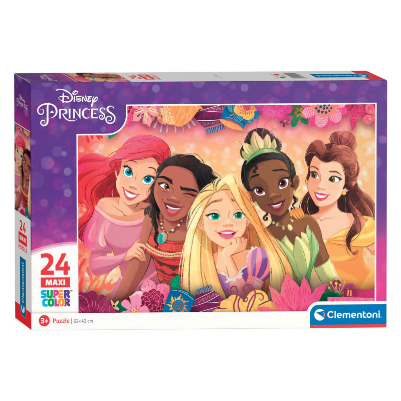 Clementoni Maxi Leguzzel Disney Princess, 24st. 24241