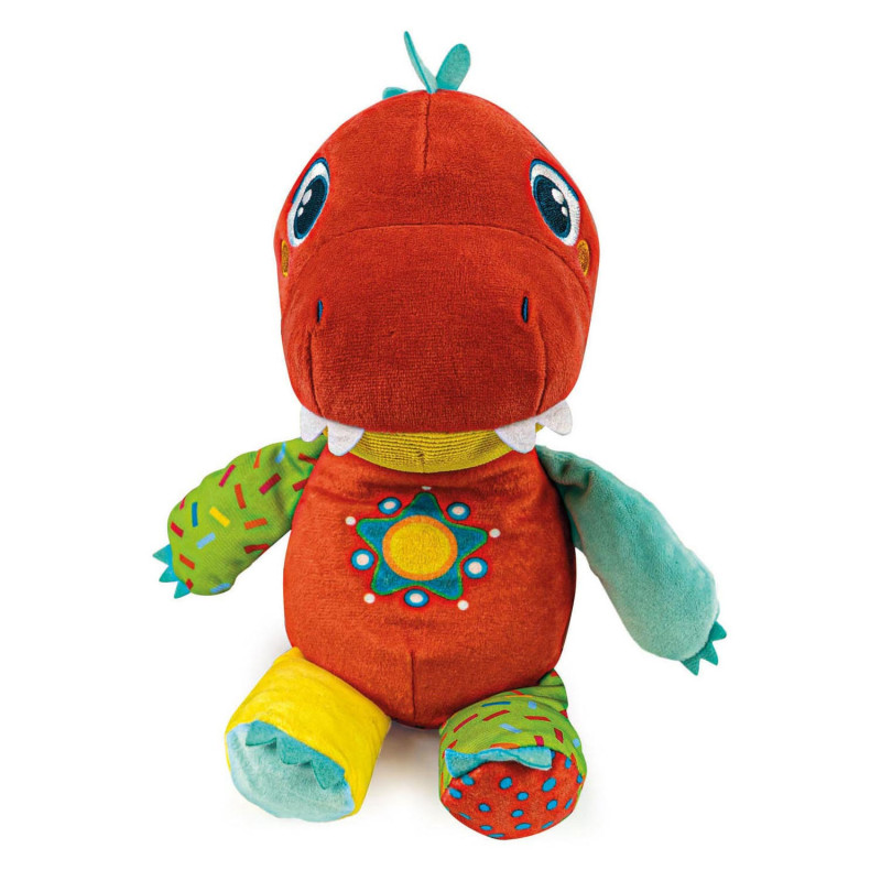 Clementoni Baby - Plush Stuffed Toy Dinosaur 17847