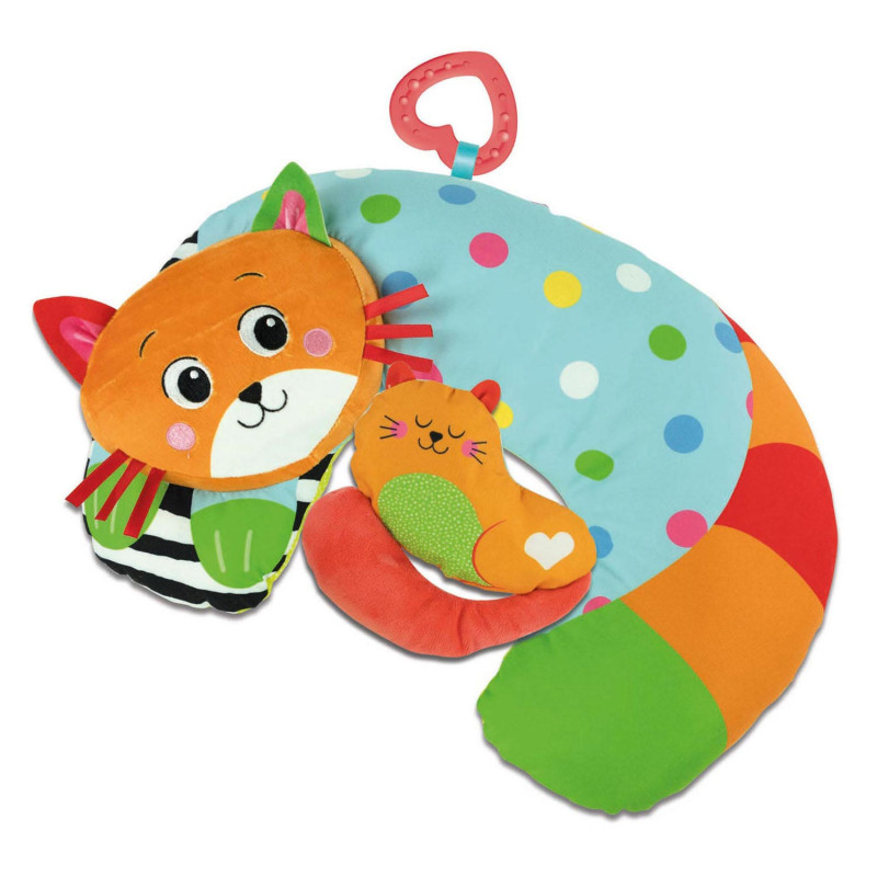 Clementoni Baby - Tummy Time Pillow Kitty Cat 17800