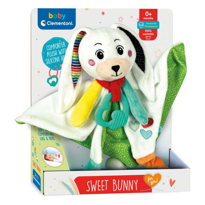 Clementoni Baby - Cuddle Cloth Rabbit 17791
