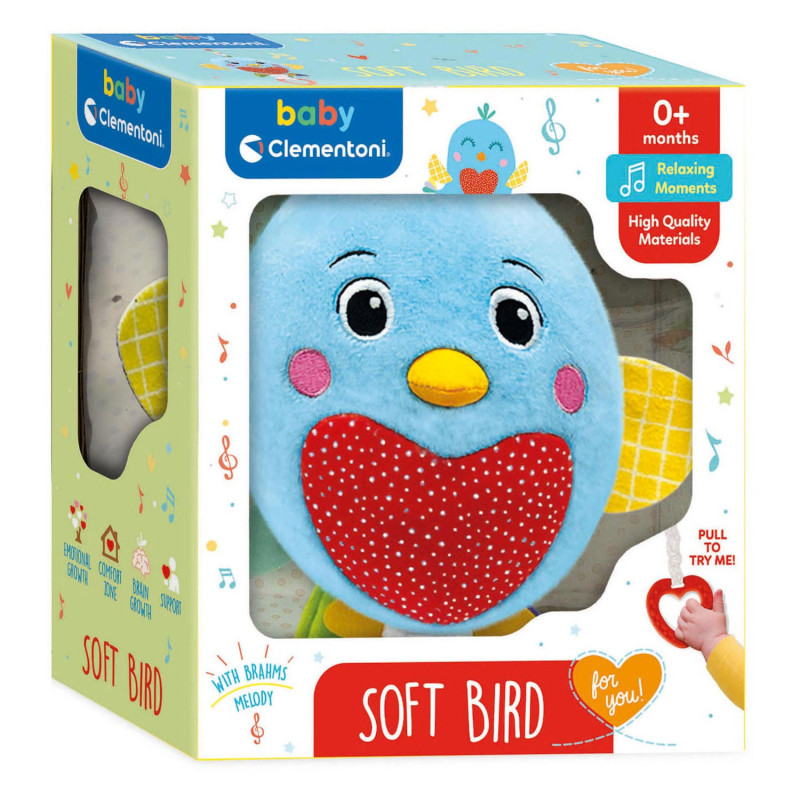 Clementoni Baby - Soft Music Box Bird 17794