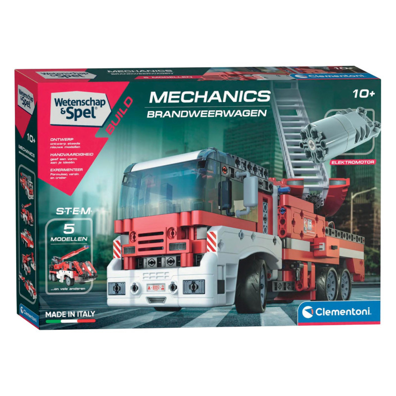 Clementoni Science & Game Mechanics - Fire Truck 56067
