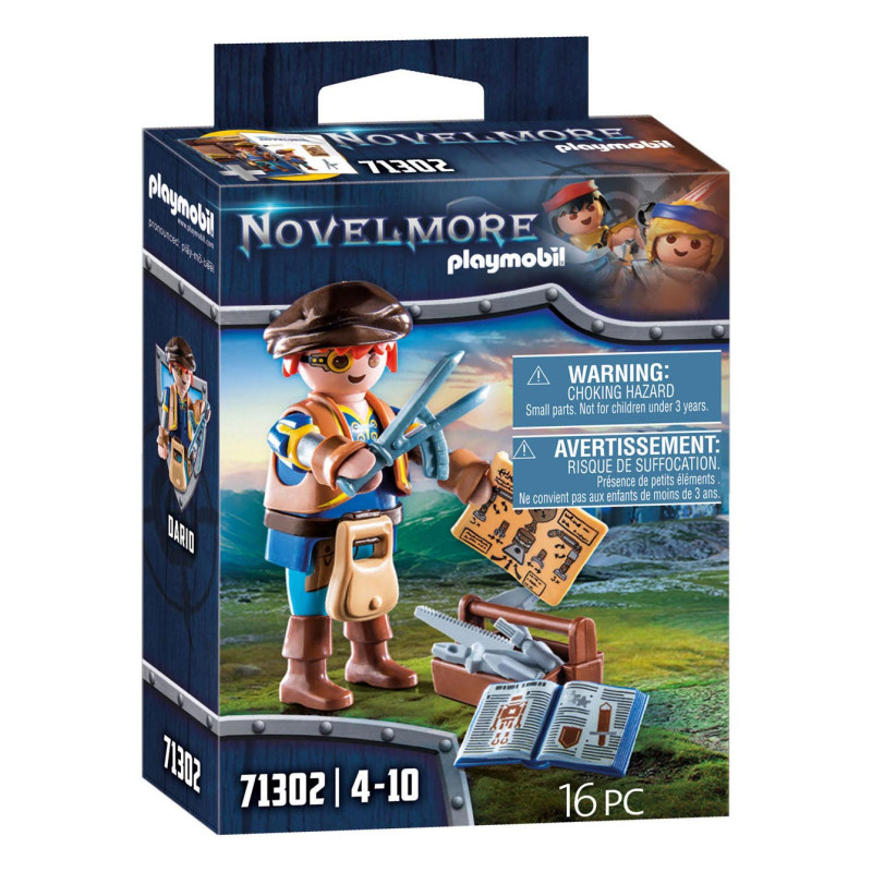 Playmobil Novelmore 71302 Dario et outils