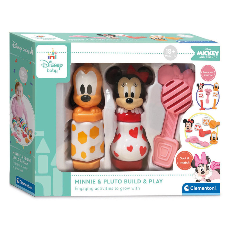 Clementoni Disney Baby - Minnie Mouse Build & Play 17842