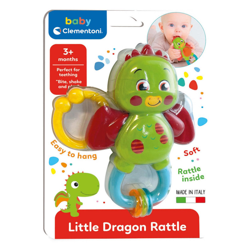 Clementoni Baby - Rattle Dragon 17779