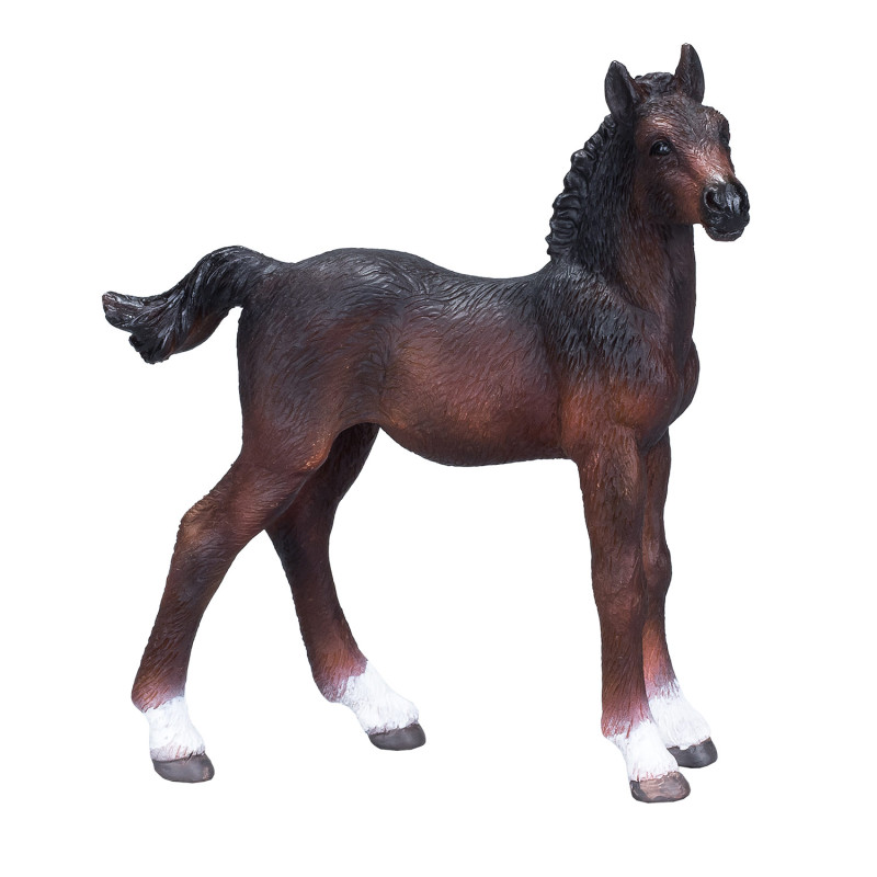 Mojo Horse World Hanoverian Foal Brown - 381018 381018