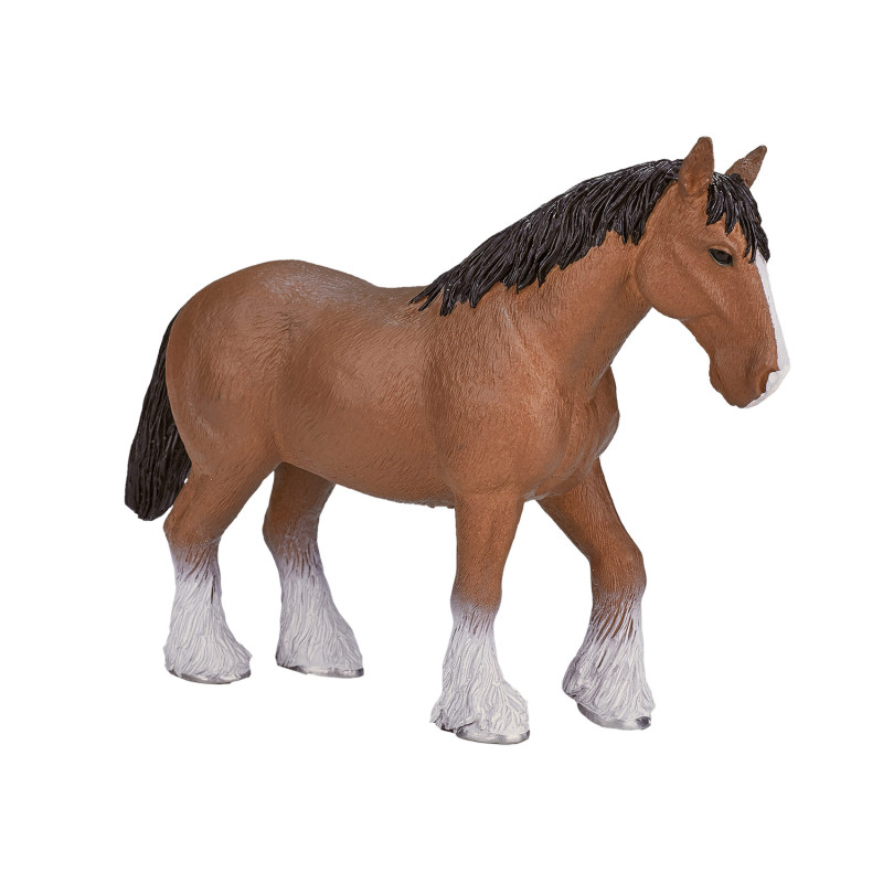 Mojo Horse World Clydesdale Horse Brown - 387070 387070