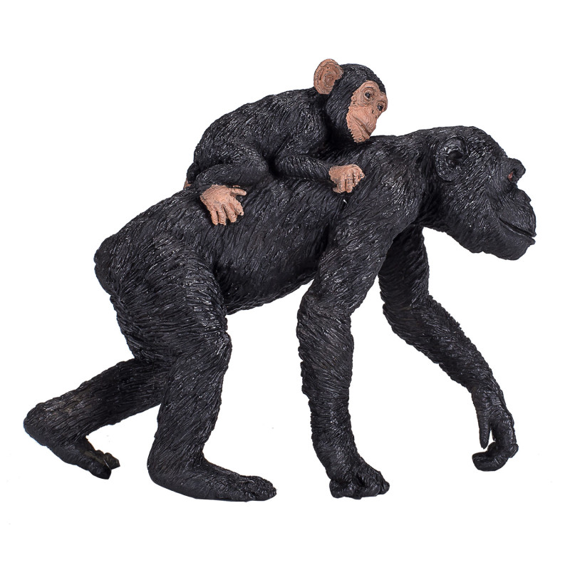 Mojo Wildlife Chimpanzee with Baby - 387264 387264