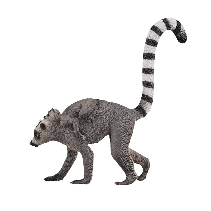 Mojo Wildlife Ring-tailed Lemur with Baby - 387237 387237