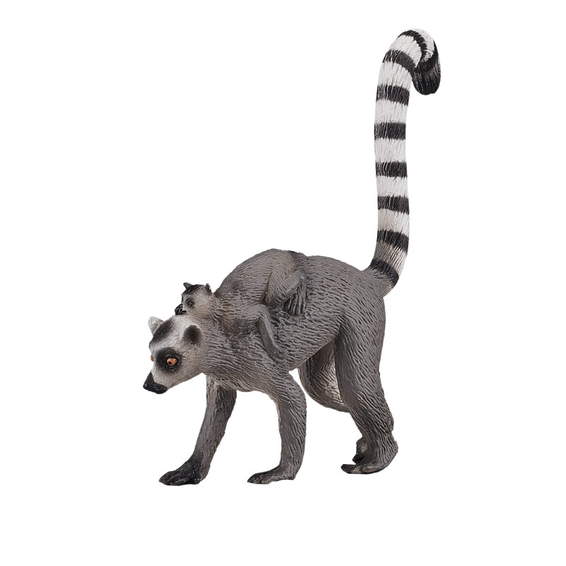 Mojo Wildlife Ring-tailed Lemur with Baby - 387237 387237