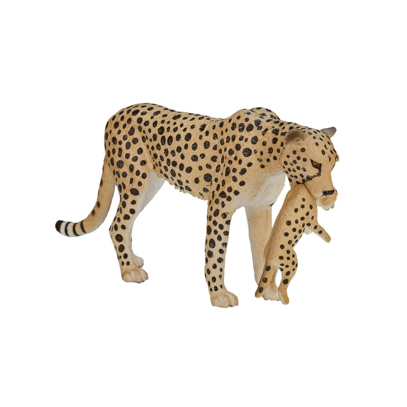 Mojo Wildlife Cheetah Female with Cub - 387167 387167