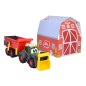 Dickie - ABC Fendti Tractor with Trailer and Farm 204119000