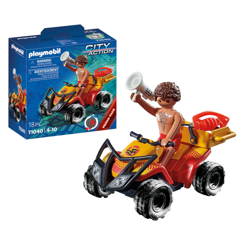 Playmobil City Action Lifeguard Quad - 71040 71040