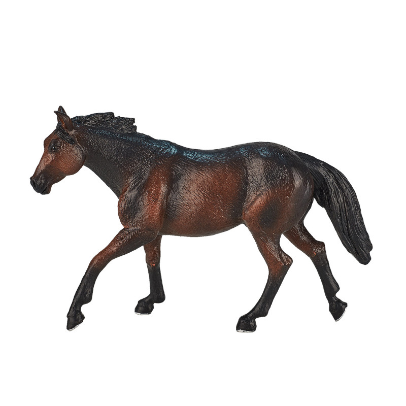 Figurine cheval marron foncé Mojo 387151