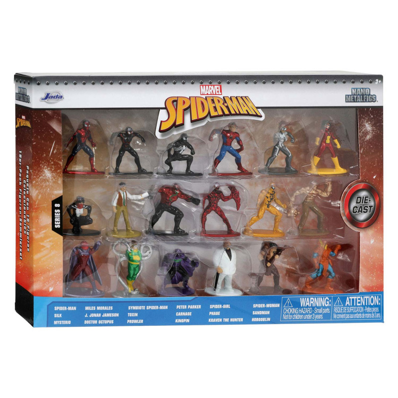 Jada Toys - Jada Die-Cast Marvel Multi Pack Nano Action Figures - Wave 8 253225028