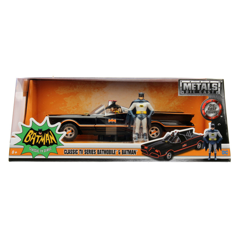Jada Toys - Jada Die-Cast Batman 1966 Classic Batmobile Car 1:24 253215001