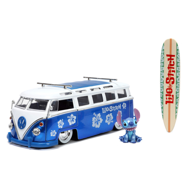 Jada Toys - Jada Die-Cast Lilo and Stitch Volkswagen T1 Bus 1:24 253075000