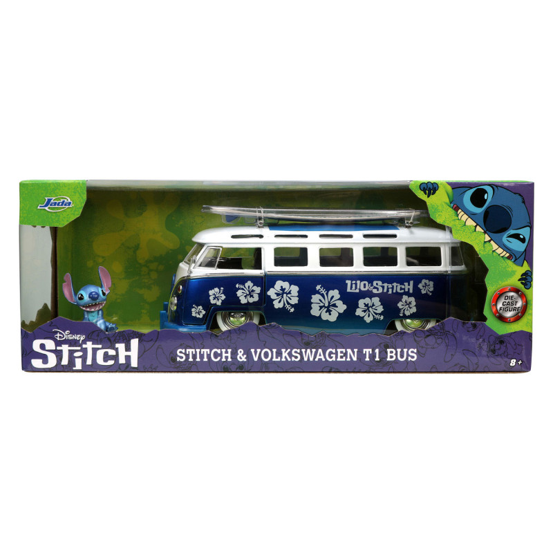 Jada Toys - Jada Die-Cast Lilo and Stitch Volkswagen T1 Bus 1:24 253075000