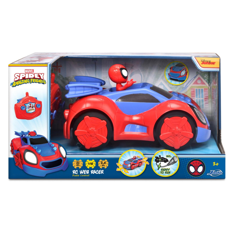 Jada Toys - Jada RC Spidey Web Racer Controllable Car 203225000