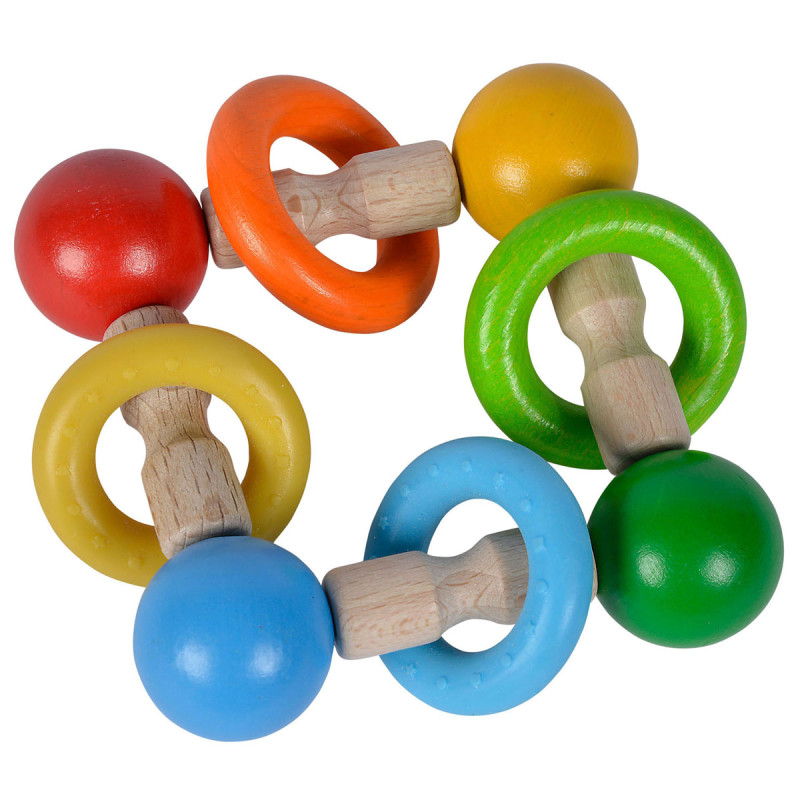 Eichhorn Baby Wooden Grab Ring 100017048