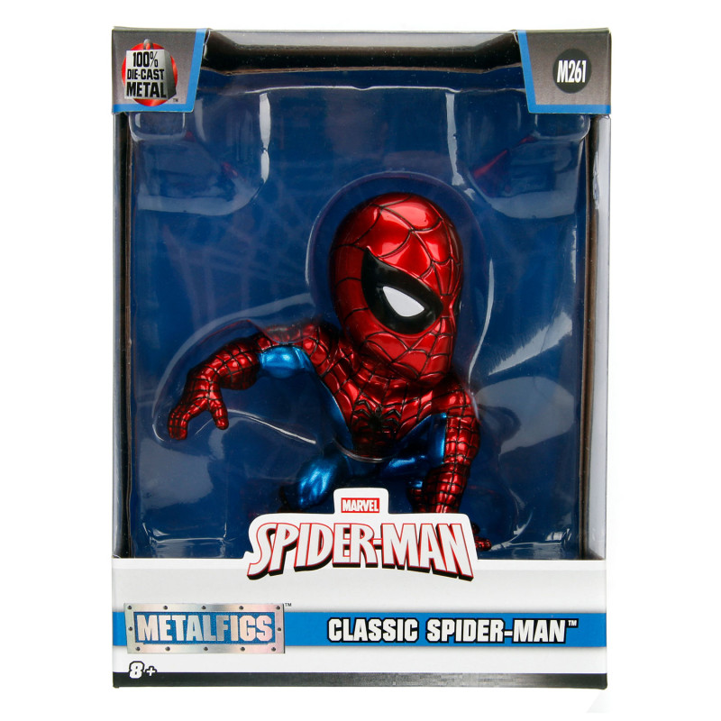 Jada Toys - Jada Metalfigs Marvel 4 Classic Spider-Man Action Figure 253221005
