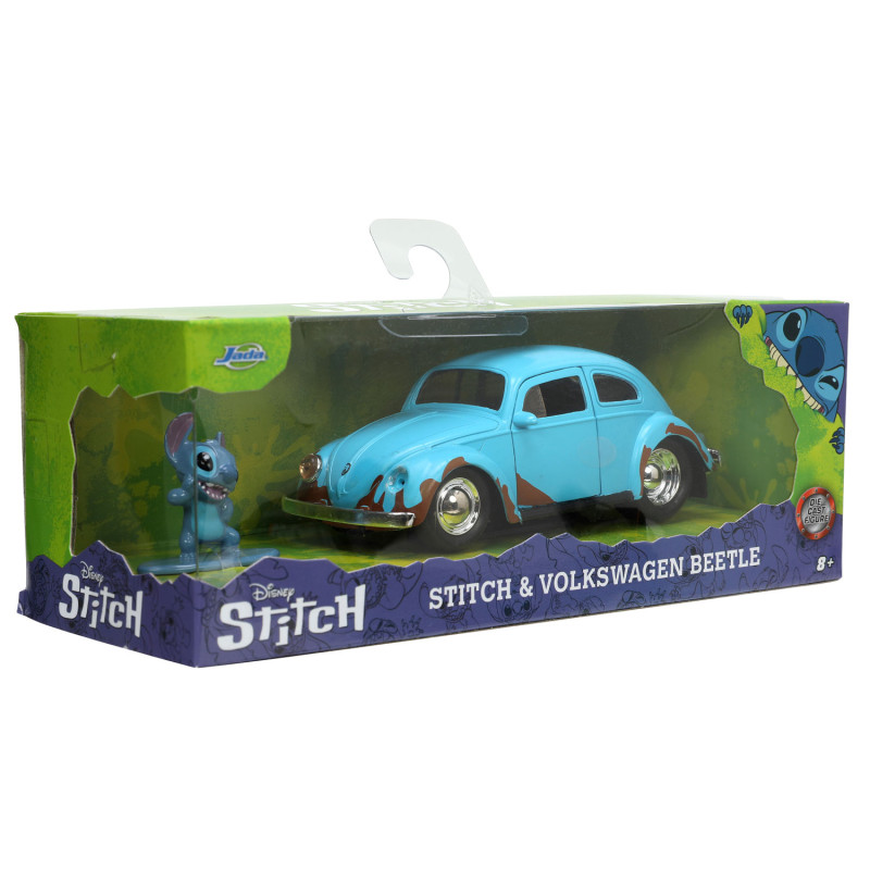Jada Toys - Jada Die Cast Lilo & Stitch 1959 Volkswagen Beetle 1:32 253073001