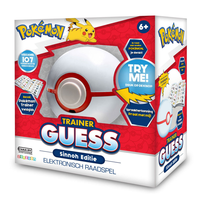 Boti - Pokemon Trainer Guess - Sinnoh Edition Electronic Guessing Game 38056
