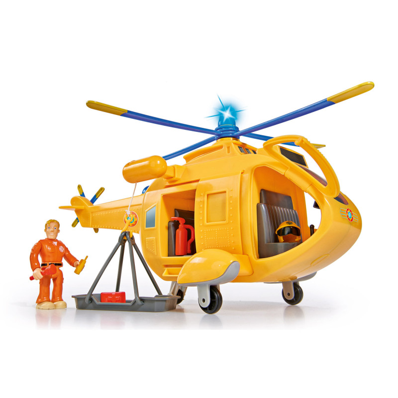 Simba - Fireman Sam Wallaby 2 Helicopter Mef Figure 109252576