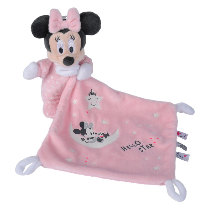 Simba - Disney Minnie Glow in the Dark Doudou Starry Cuddle Cloth 6315872505